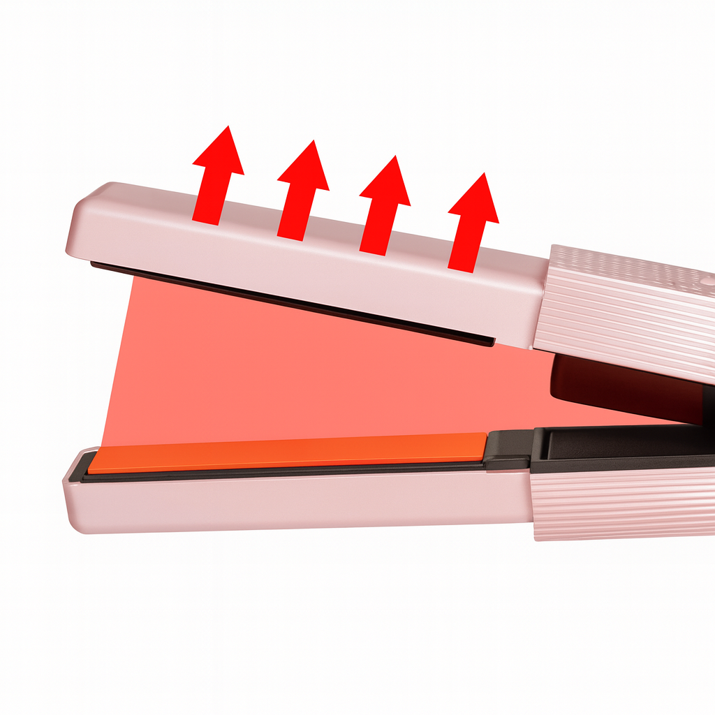 trådlöst hårrätningsjärn - Shinia